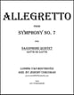 Allegretto from Symphony No. 7 P.O.D. cover
